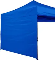 ABCCANOPY Instant Canopy SunWall 10x10 FT, 1 Pack Sidewall Only, Blue