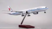 47CM 1:157 AIR CHINA BOEING 777-300ER Airplane Landing Gears ​Resin Plane Model