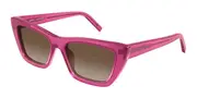 Saint Laurent SL 276 MICA 061 Men's Sunglasses Pink Size 55