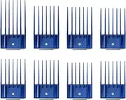 Andis 13105 8-Piece Universal Attachment Snap-On Comb Set; Sizes: 5/8", 11/16", 3/4", 13/16", 7/8", 15/16", 1", 1-1/4"