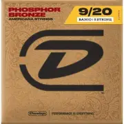 Dunlop Banjo Strings DJP0920 Light 5-String Phosphor Bronze .009–.020