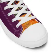 Vulcan Kustomz Logo Men’s high top canvas shoes