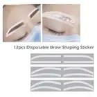 DIY Microblading Eyebrow Stencil Disposable Brow Buddies Makeup Tool Eyebrow