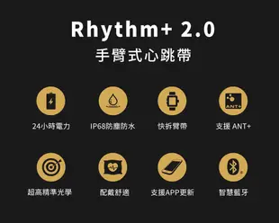 Scosche Rhythm+ 2.0 手臂式心跳帶 (8.2折)