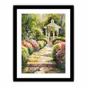 Garden Art Framed print