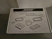 BOSE Wave Connect Kit For iPod & Remote. New In Box. Sealed. Ipod Not Included