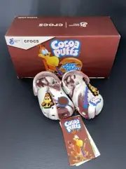 Cocoa Puffs Cereal Classic Crocs Clog-Toddler-Size C4,C6,C7,C9-T80010FW-New