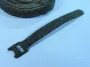 25 Leviton 5-Inch Hook and Loop Patch Cord Cable Tie Straps Polywrap 43105-005