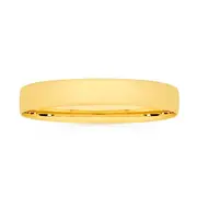 9ct Gold 65mm Solid Comfort Bangle