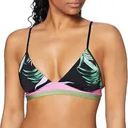 [Seafolly] Women's Reversible Fixed Triangle Bikini Top Swimsuit