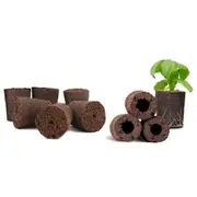 Plant Grow Sponges for Garden Hydroponic Indoor Garden Smart Sponge with Nutrients, Replacement Grow Pod Brown