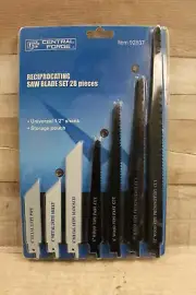 Central Forge 28-Piece Reciprocating Saw Blade Set -New