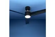 Devanti 52'' Ceiling Fan DC Motor w/Light w/Remote - Black