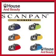 New Scanpan Soft Touch Spectrum Mouse Knife Sharpener Free Shipping Red Blue