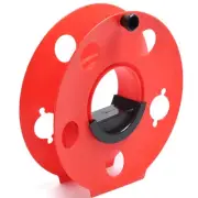 Cord Storage Reel with Center Spin Handle Easy to Use 100-Feet Red