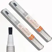 ADCILS PROFESSIONAL Eyelash Extension PRO Gel Remover Brush-On 5g/0.17oz. x 2pcs Citrus Scented Remover Dissolves Quickly in Less Than 60 Seconds Essential for Lash Extensions