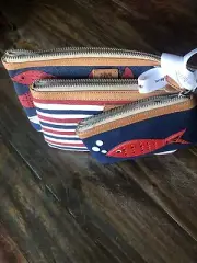 Vera Bradley Zip Pouch. 3 Bags. New With Tags