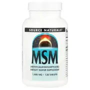 Source Naturals, MSM, 120 Tablets