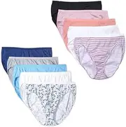 [Hanes] Women's Cotton Hi Cut Panty Multipack