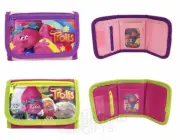 Dreamworks Trolls Set of 2 Tri-Fold Kids Mini Wallet Back to School Supply