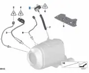 Genuine BMW Exhaust DPF Back Pressure Sensor Diesel Various Models 13627789219
