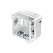 1st Player RT5 M-ATX ITX PC Gaming Case - White
