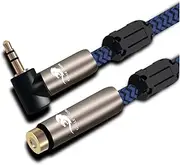 3.5mm Extension Audio Cable with Angled M~ni Jack 3.5 Male to Female Compatible with Car Headphone PC Mobile Cable 1M 2M 3M 5M 8M 10M(Blue(Angle),2meter)