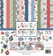 Echo Park Collection Kit 12"X12"-Chilling With My Snowmies (Pack of 1)