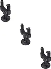 ERINGOGO 3pcs Guitar Hangers Wall Mount Auto Locking Grip Base Easy to Install Guitar Stand