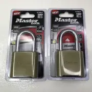 NEW Master Lock 875DLF Tough Under Fire Combination Lock LOT OF 2 Sealed