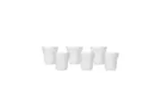 BIALETTI BICCHIERINI ESPRESSO COFFEE CUPS - WHITE - SET OF 6