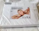 Sharper Image Anti Microbial Sateen 1000 Thread Count 4PC Queen Sheet Set NEW