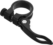 Sturdy Aluminum Saddle Clamp Quick Release Bike Seatpost Clamping Locking for Road Bikes