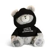 Punchkins Introverted 16cm Teddy Bear Teens/Adult Soft Plush Cuddle Stuffed Toy