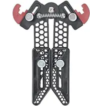 TOPARCHERY Folding Bow Stand for Compound Bow Hunting, Adjustable Lightweight Durable Portable
