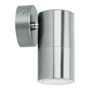 Shadow Exterior Wall Light Silver Aluminium 3CCT - 49018