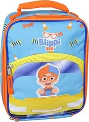 AI ACCESSORY INNOVATIONS Blippi Kids Lunch Box Joy Ride School Insulated Lunch Bag Tote For Hot And Cold Food, Drinks, And Snacks