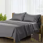 100% Pure Egyptian Cotton Sheets Queen Size - 1000 High Thread Count Sheets Quee