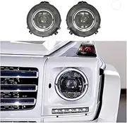 2Pcs LED Front Lamp Headlight Compatible With M/B G Class W463 2000-2018
