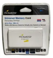 Promaster Digital 6398 Universal Memory Card Reader/Writer USB 2.0 Multi-Card
