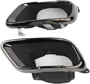 Car Silencers Fit For BMW G05 M Sport 2019+ Chrome Black Exhaust Muffler Tips Set Stylish End Trim Exhaust Muffler