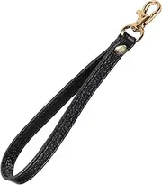 [UTreers] Wristlet Strap, Genuine Leather Keychain Wristlet KeyChain Hand Strap for Wallet Purse Clutch Cellphone Wristlet Key