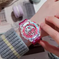 在飛比找蝦皮購物優惠-【Hello Kitty】新款夜光led兒童手錶男孩女孩時尚