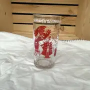 Vintage The Wizard of OZ The Wizard Drinking Glass 1950's 5" S & Co. Swift & Co