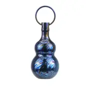 Hot Titanium Timascus Waterproof Pill Container Gourd Box Keychain Pendant