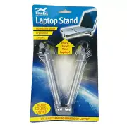 Adjustable Laptop Stand Riser Silver NEW bluefox Computer Essentials