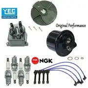 Tune Up Kit Gas Filter Cap Rotor NGK Wires & Plugs for Honda Civic del Sol 93-94 (for: Honda)