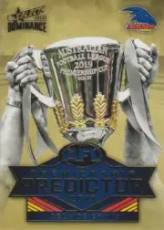 AFL Select DOMINANCE 2019 - Premiership Predictor - GOLD - Crows - PP1- 149