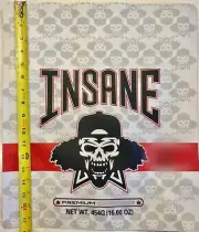 5 Count- 1 LB Size OFFICIAL Insane Sealable ZipLoc Packaging Bags FAST US SELLER