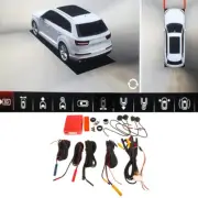 3D Bird View Car 4 Camera Parking System Backup Reverse Driving Assist 360Degree